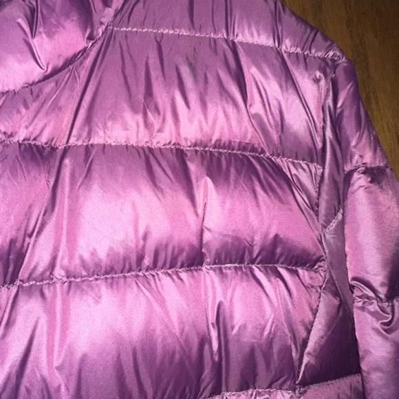 Eddie Bauer Purple Puffer Jacket - Picture 2 of 6